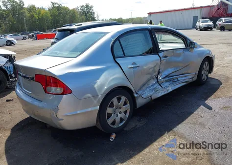 2010 Honda Civic Lx из США, поврежденный, VIN 2HGFA1F55AH316802